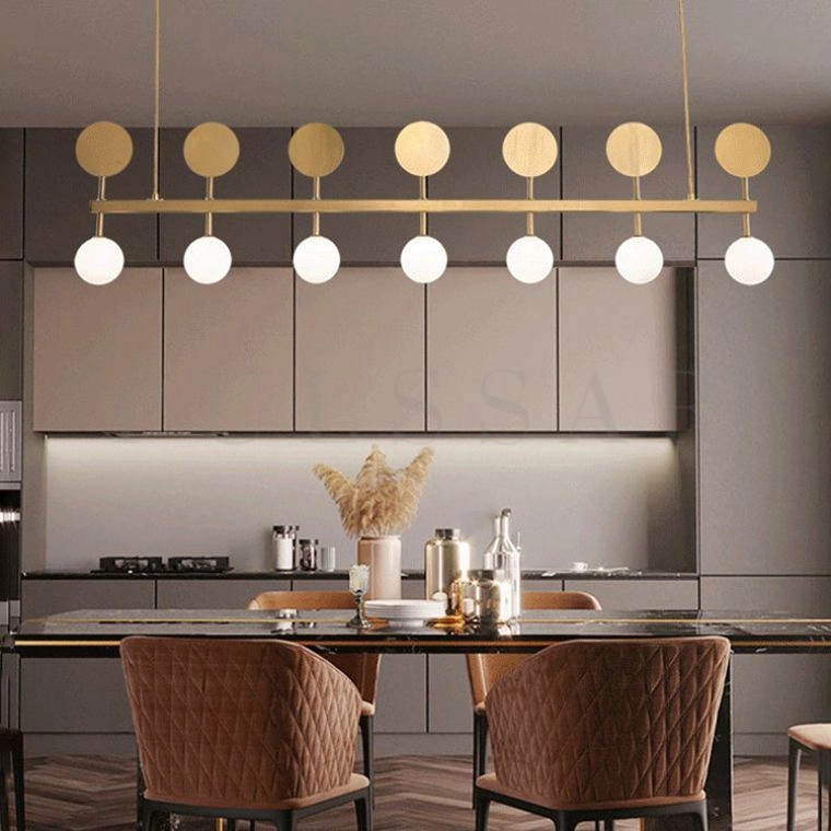 Реечная люстра SANTA LONG