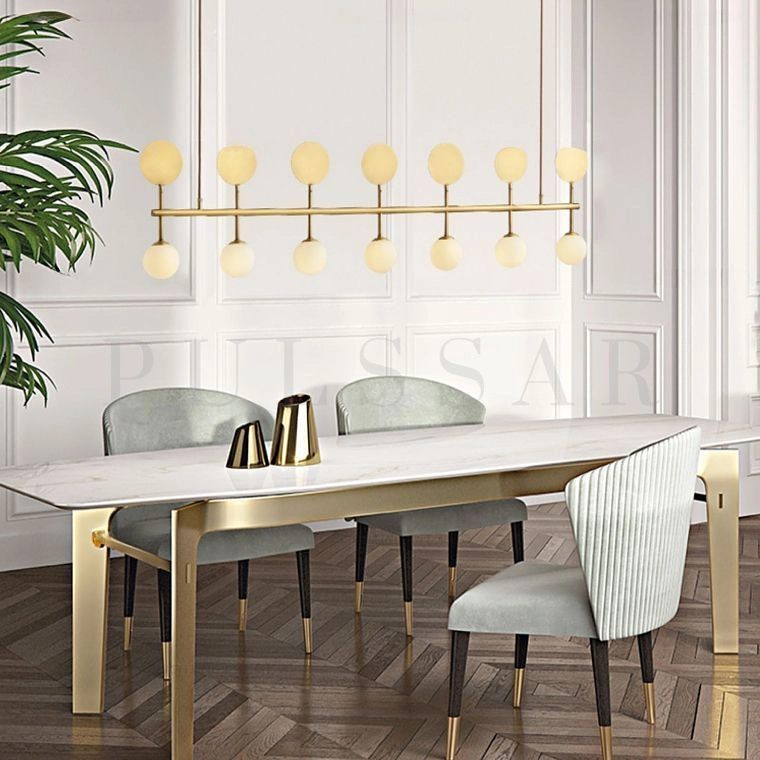 Реечная люстра SANTA LONG