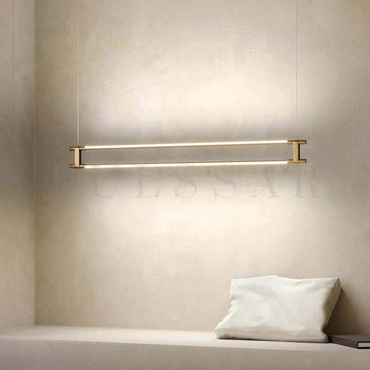 Реечная люстра LAMIA