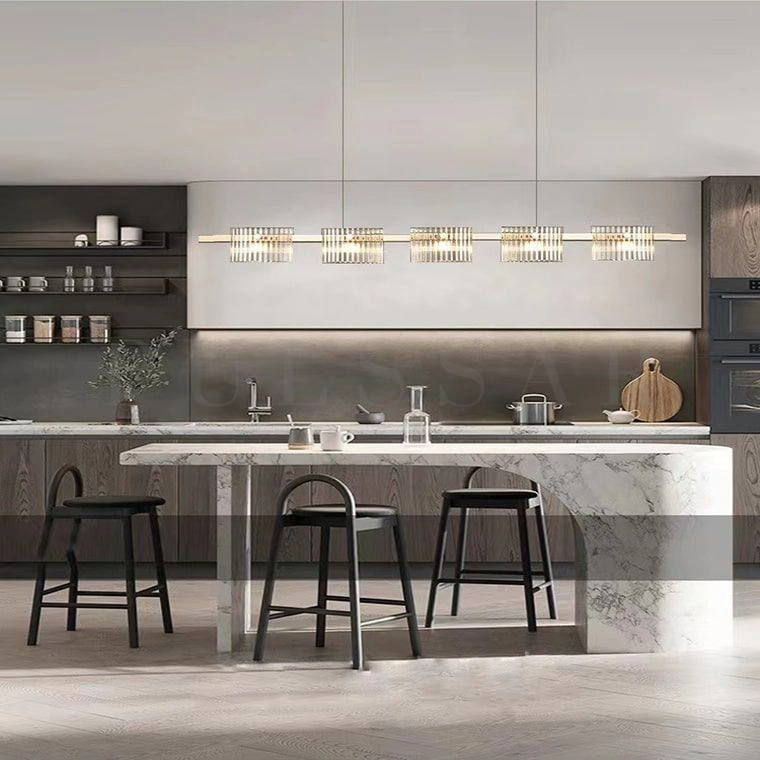 Реечная люстра NICOLETTA LONG