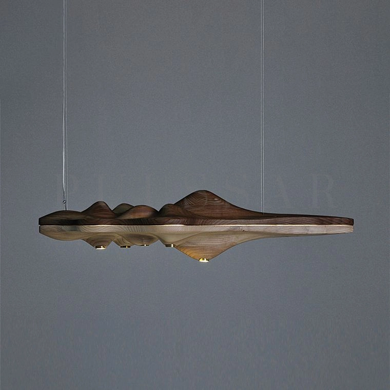 Реечная люстра HILLS