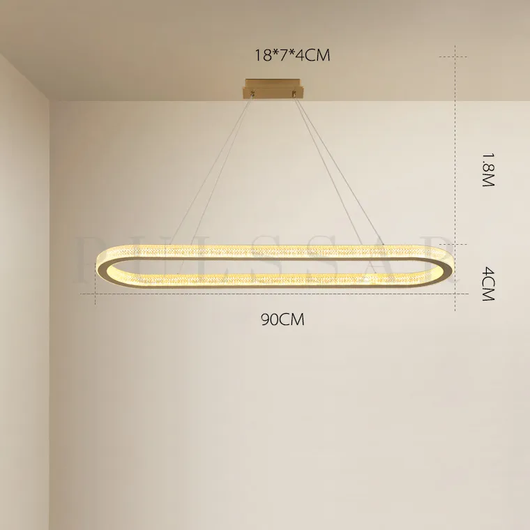 Реечная люстра CALIPSO B