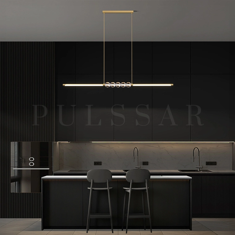 Реечная люстра JILLIAN LONG