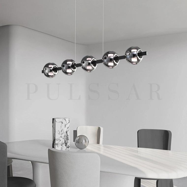 Реечная люстра SEMUND B LONG