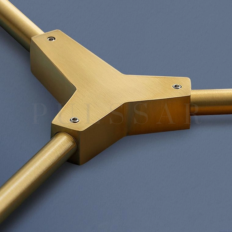 Подвесная люстра ADEL BRASS