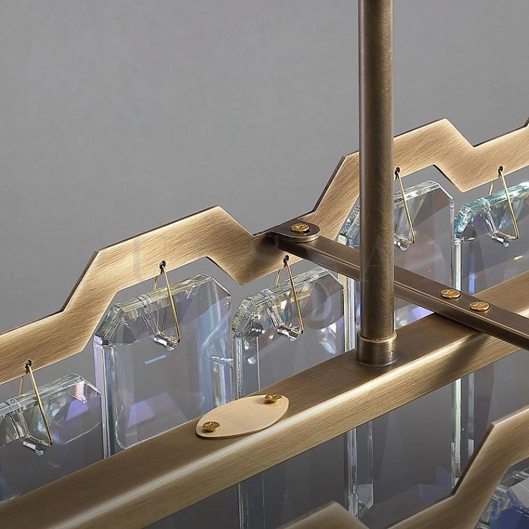 Реечная люстра DORIS LONG