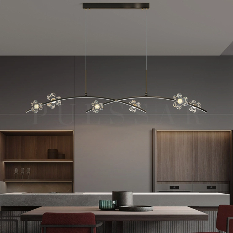 Реечная люстра CAMILIA ARC