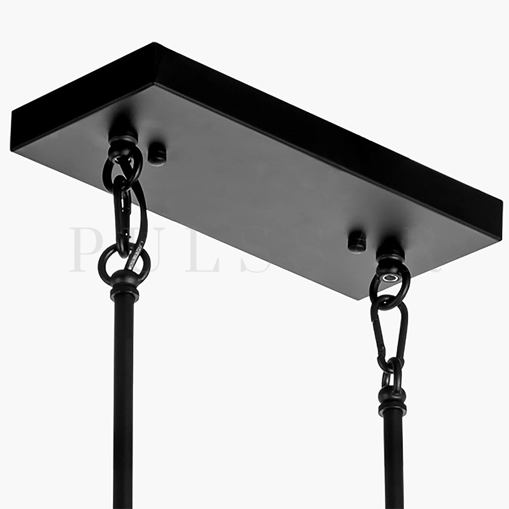 Реечная люстра ELINA CH