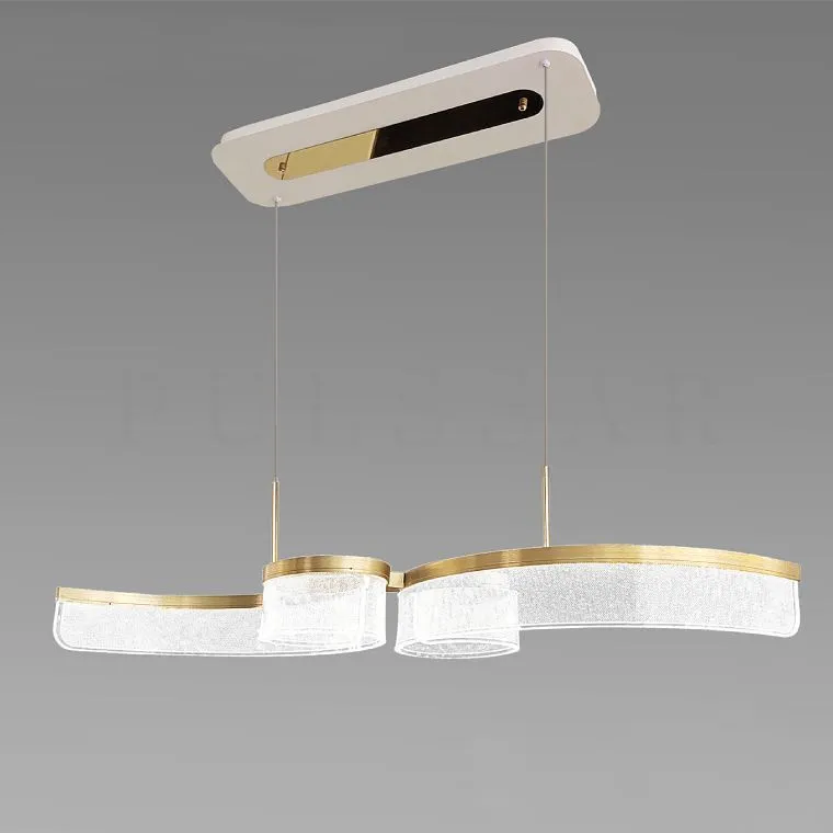 Реечная люстра SCENE TWIN