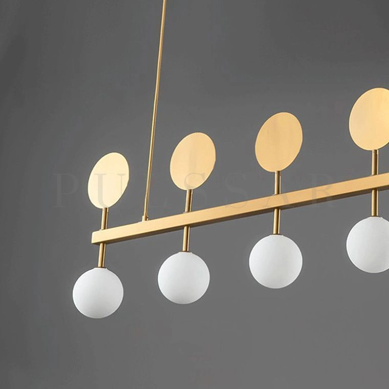 Реечная люстра SANTA LONG