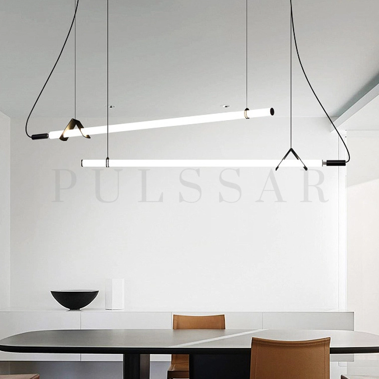 Реечная люстра DELIA L