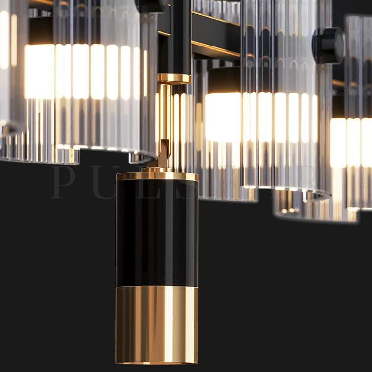 Реечная люстра NICOLETTA C LONG