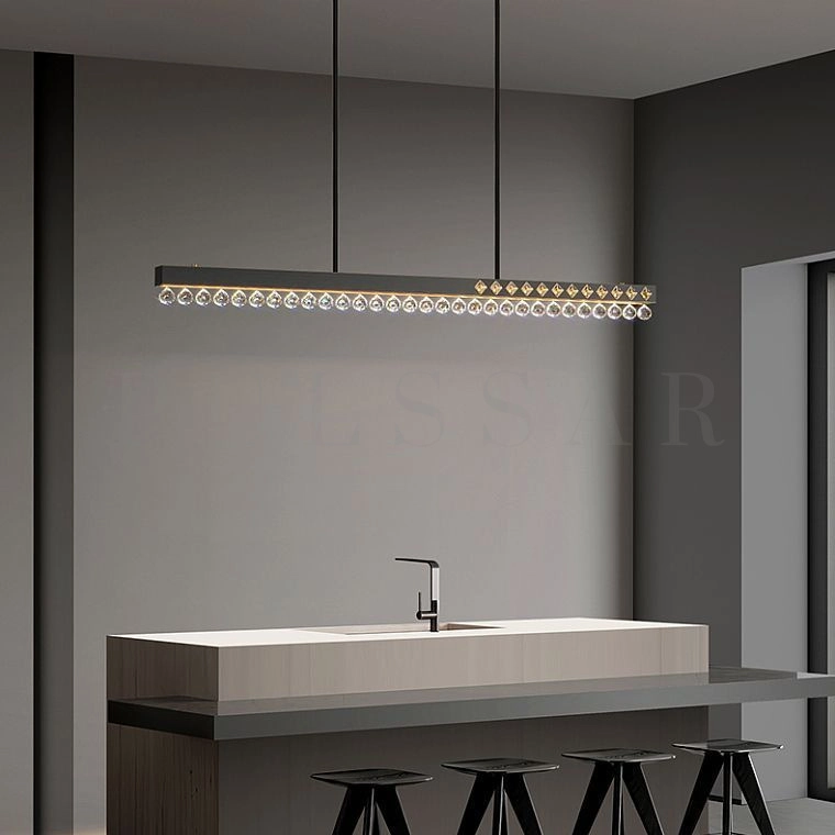 Реечная люстра KAICHI LONG