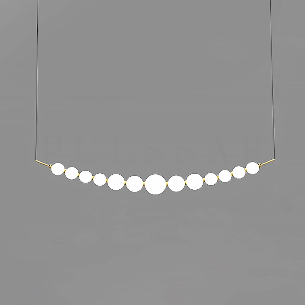 Реечная люстра LIOBA LONG