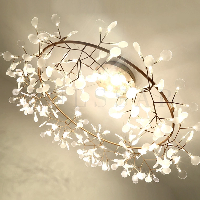 Кольцевая люстра LEAVES R