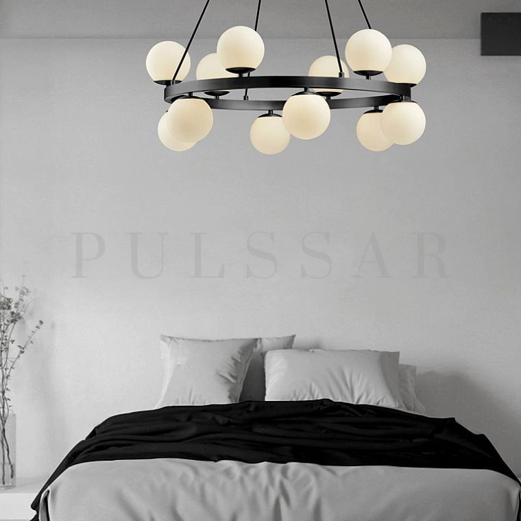 Кольцевая люстра SANNE BLACK