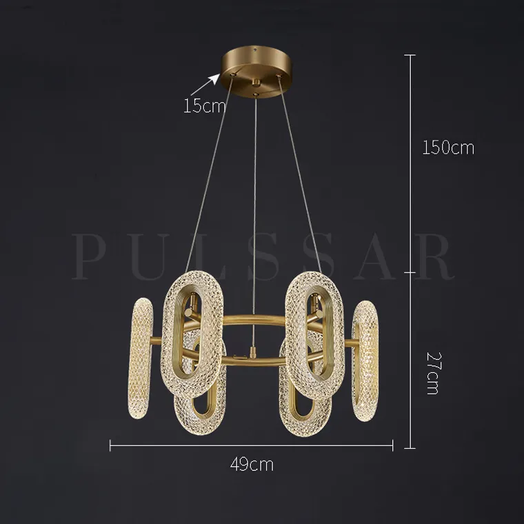 Кольцевая люстра KEZIA Z