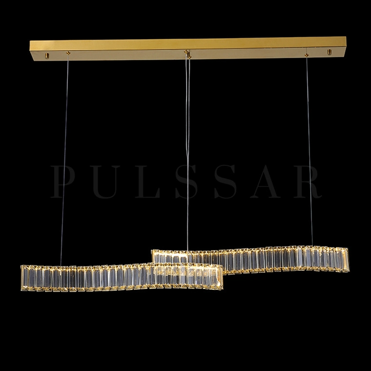 Реечная люстра BERTOLDA LONG