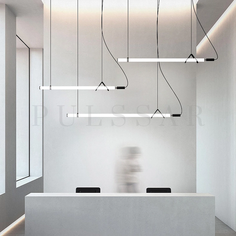 Реечная люстра DELIA L