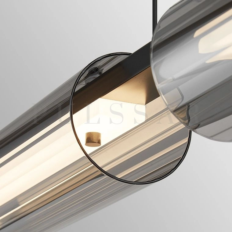 Реечная люстра SIMER LONG