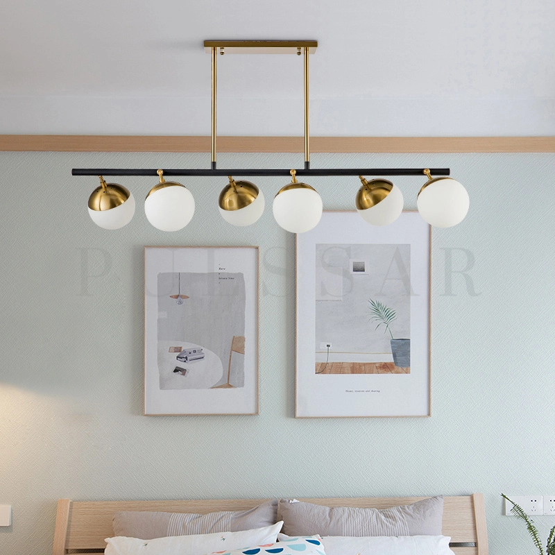 Реечная люстра ANVIK