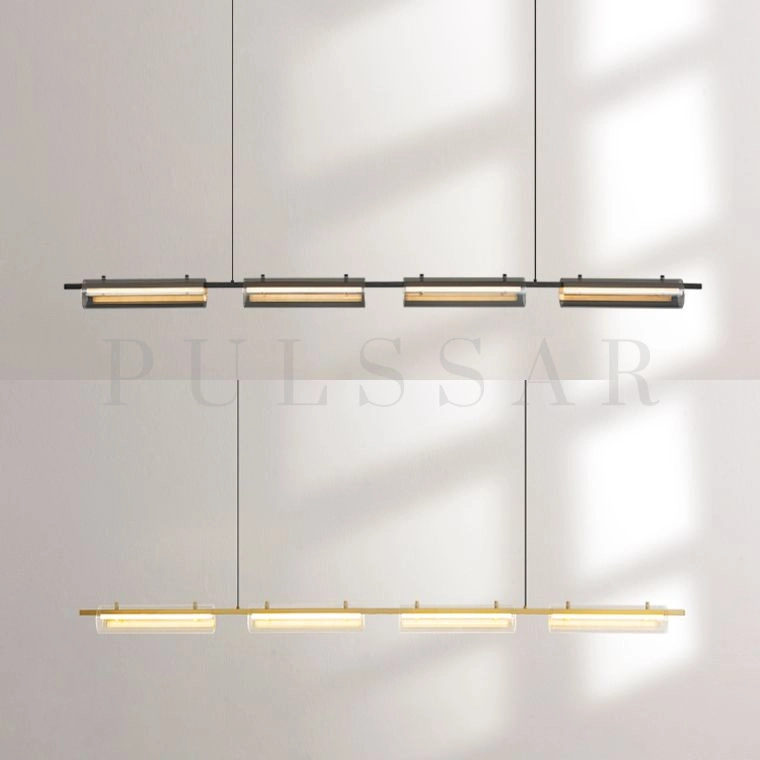 Реечная люстра SIMER LONG