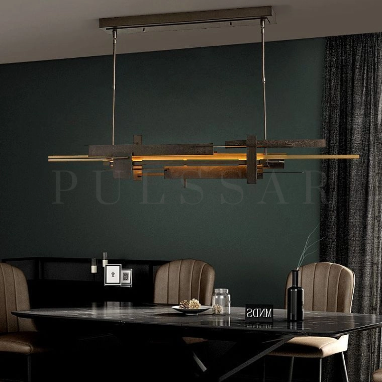 Реечная люстра SHAKTIS