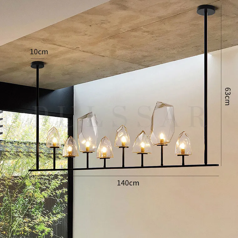 Реечная люстра RONIT