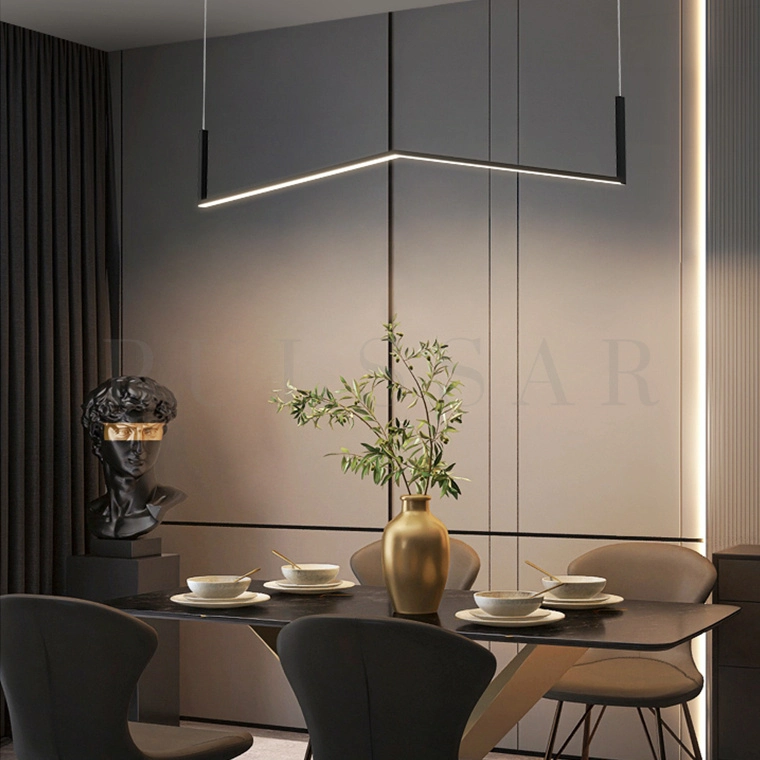 Реечная люстра NELINE