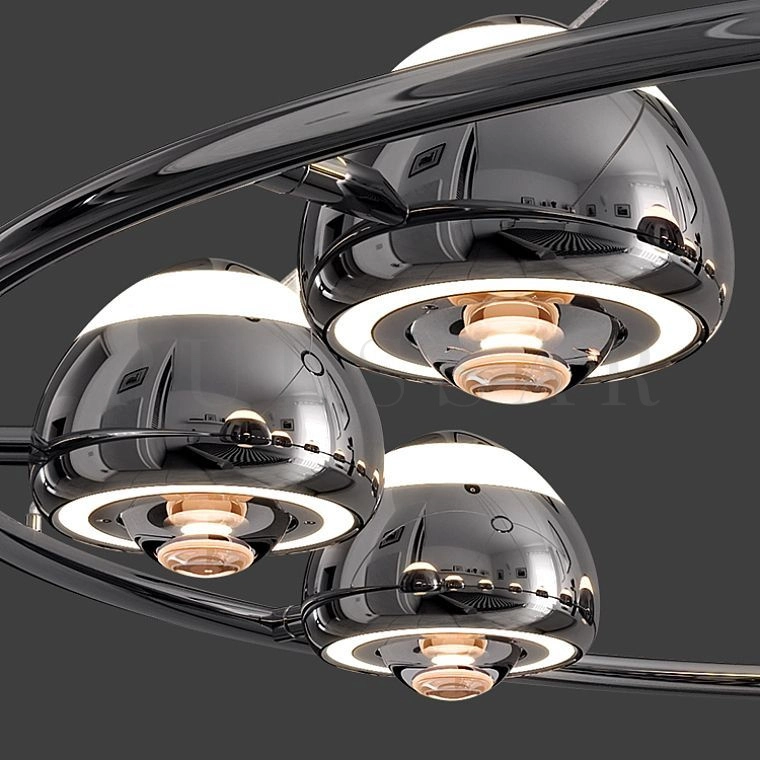 Реечная люстра PERLANERA LONG