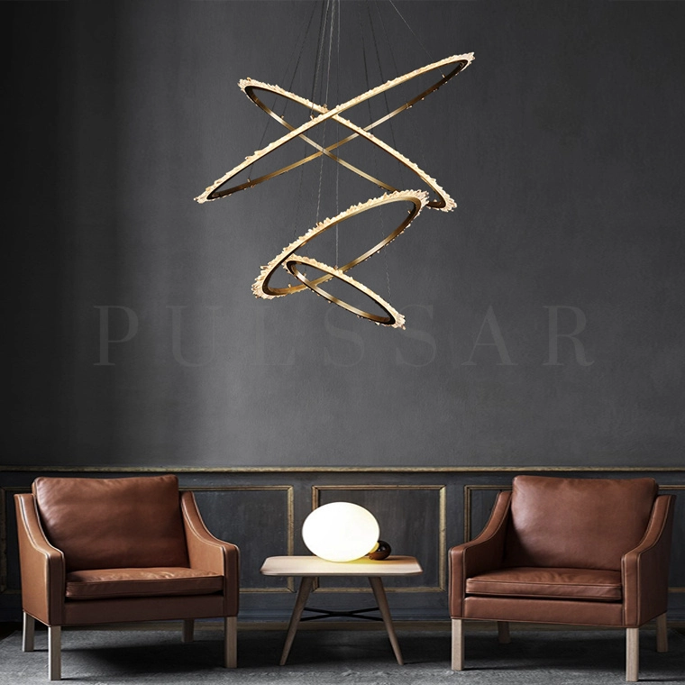 Кольцевая люстра DEODORA LUX