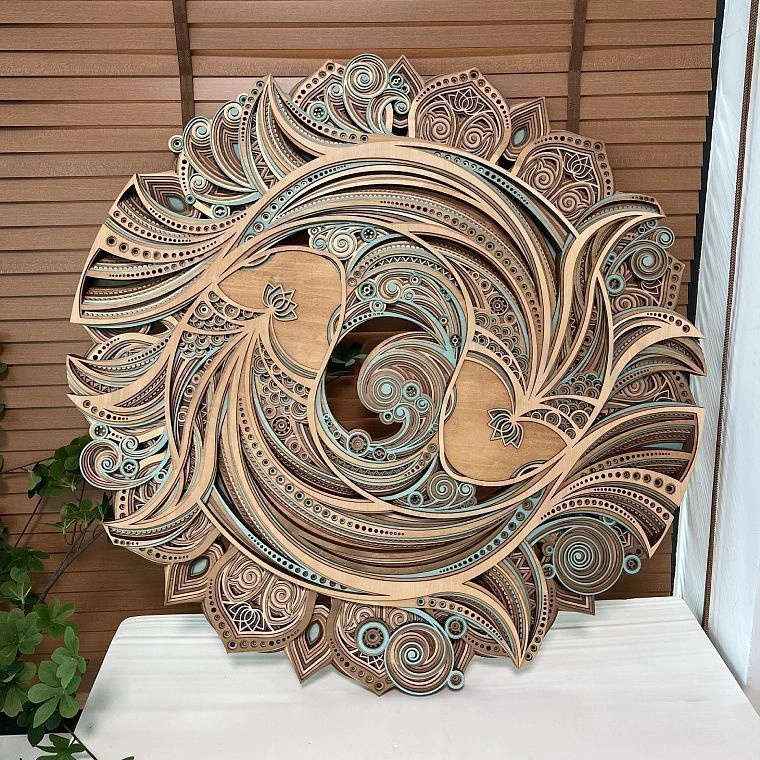 Дизайнерский настенный декор ECO-101