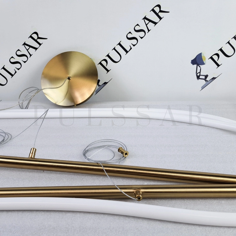 Реечная люстра GLORIFY LONG