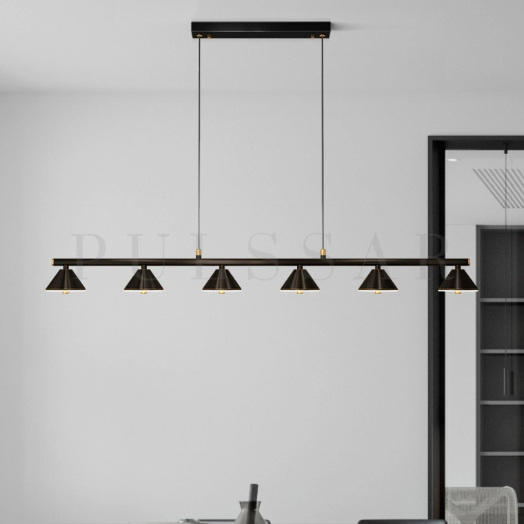 Реечная люстра GENRE LONG