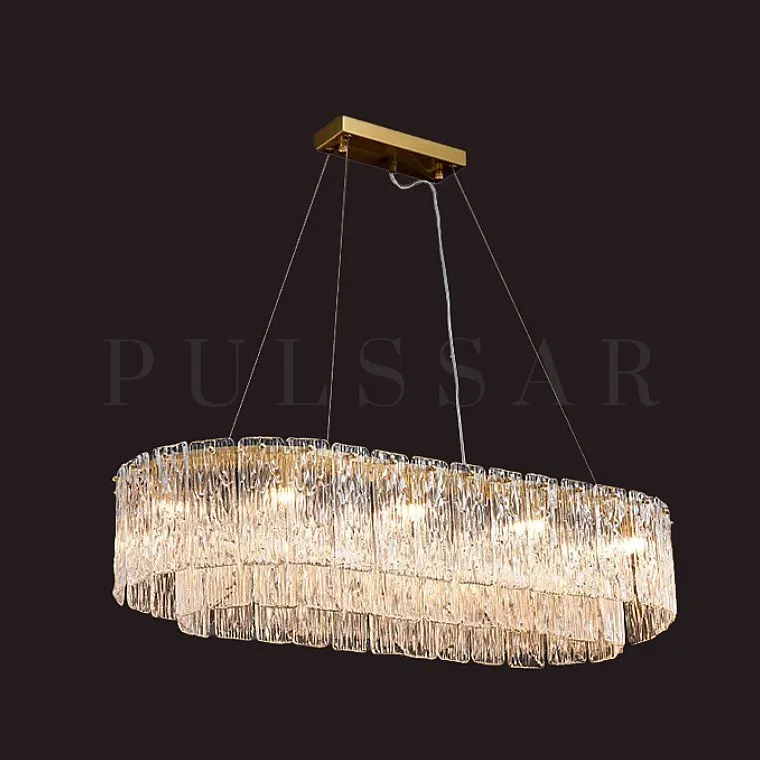 Реечная люстра FAUSTINA L