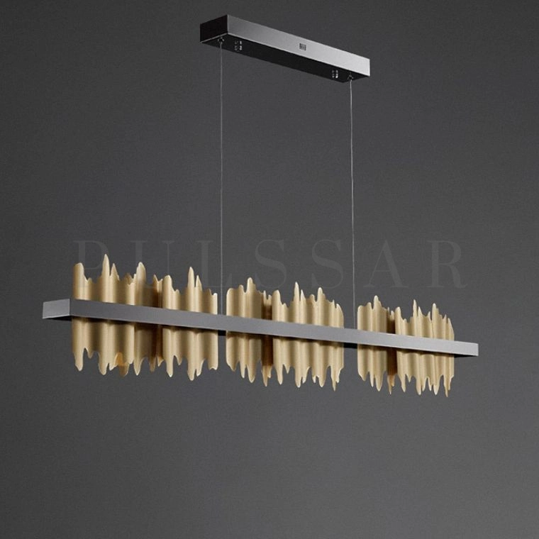 Реечная люстра GERON LONG