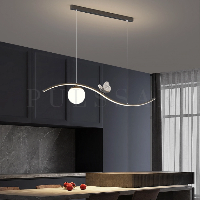 Реечная люстра BABETTA WAVE