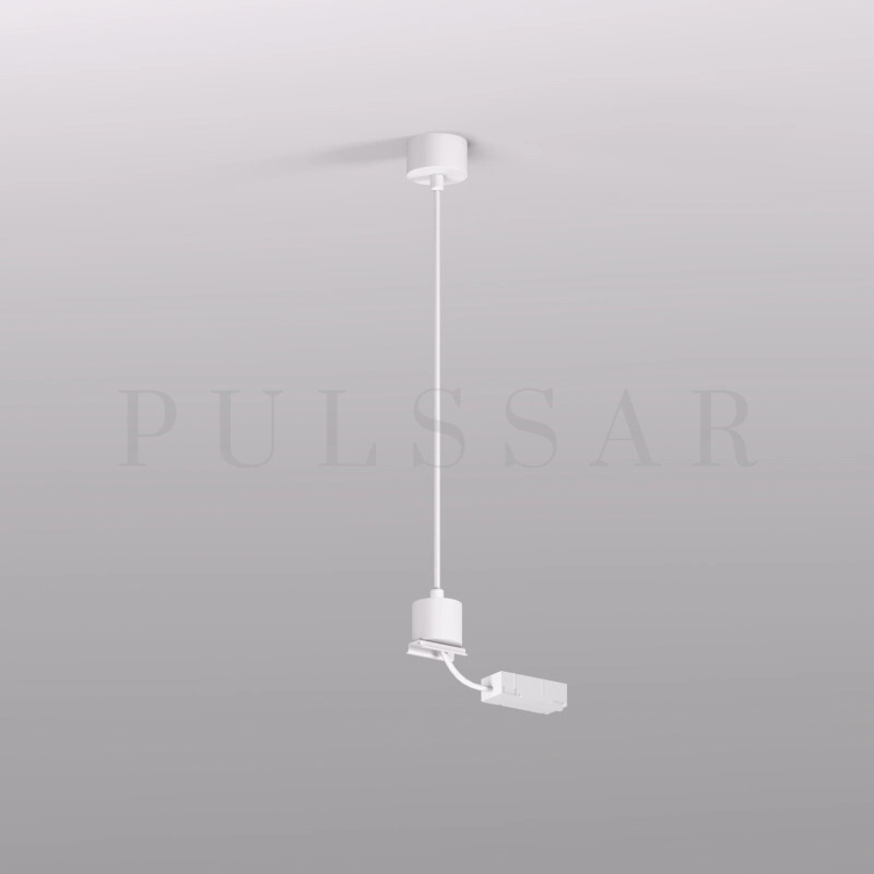 Подвод питания для подвесного монтажа трека SMART BASE TR2124-WH