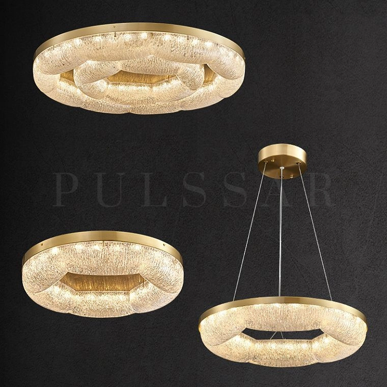 Потолочная люстра NELIUS WAVY CH