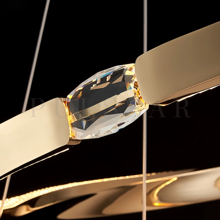 Реечная люстра TEINTE LONG