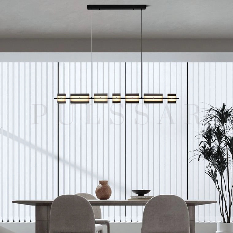 Реечная люстра BRIAND LONG