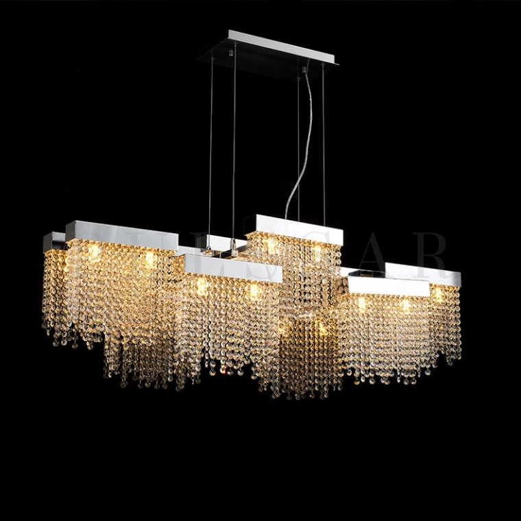 Реечная люстра RUSSEL