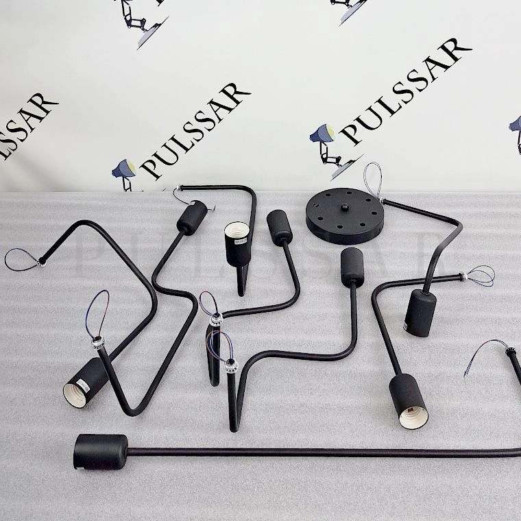 Потолочная люстра SCHEME BLACK