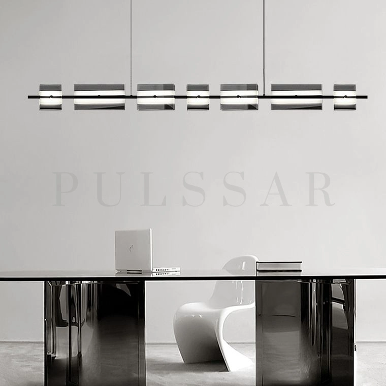 Реечная люстра BRIAND LONG