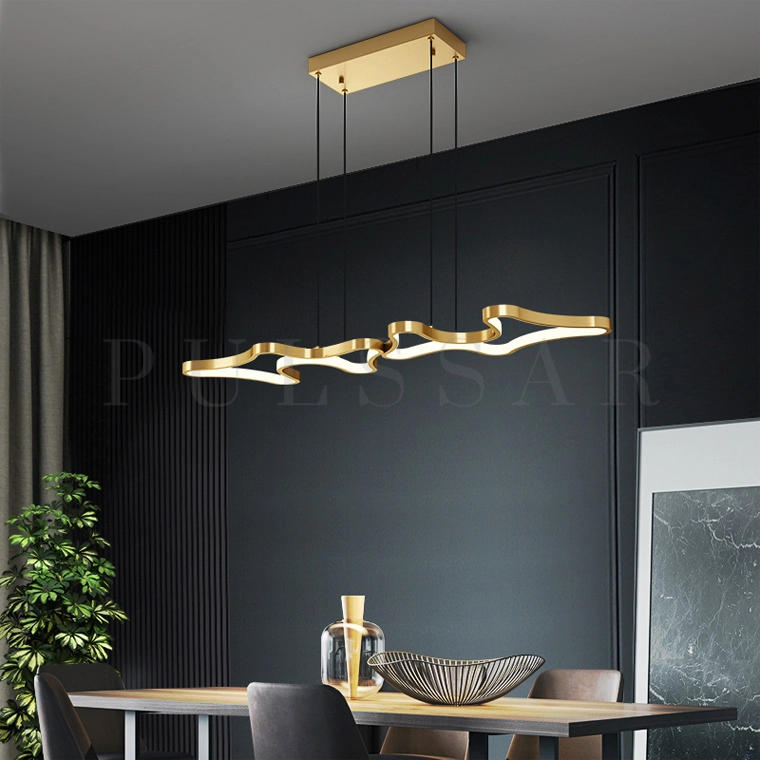 Реечная люстра OVERTON