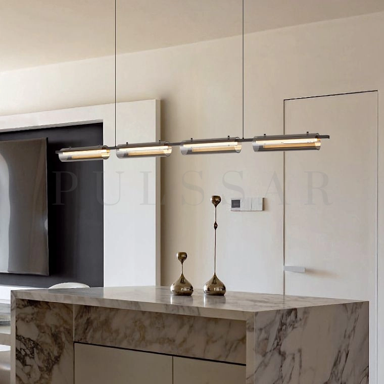 Реечная люстра SIMER LONG