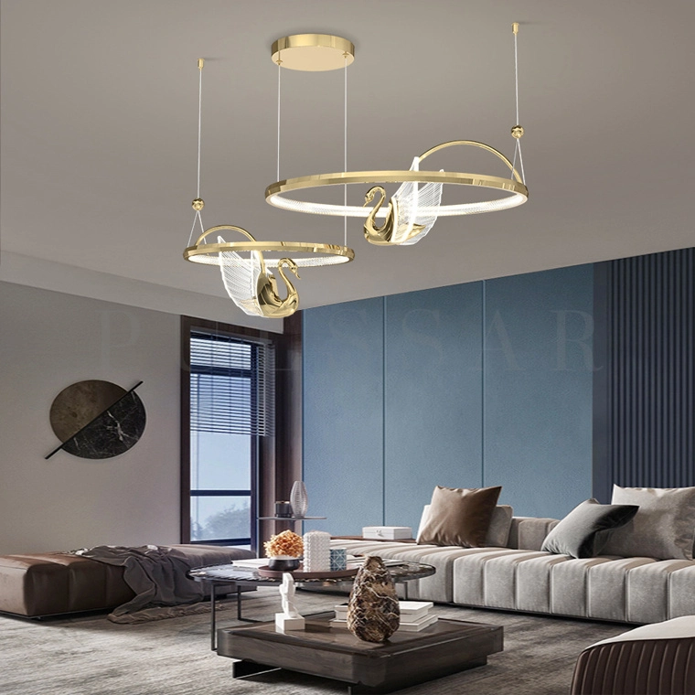 Кольцевая люстра BIRDIE LUX