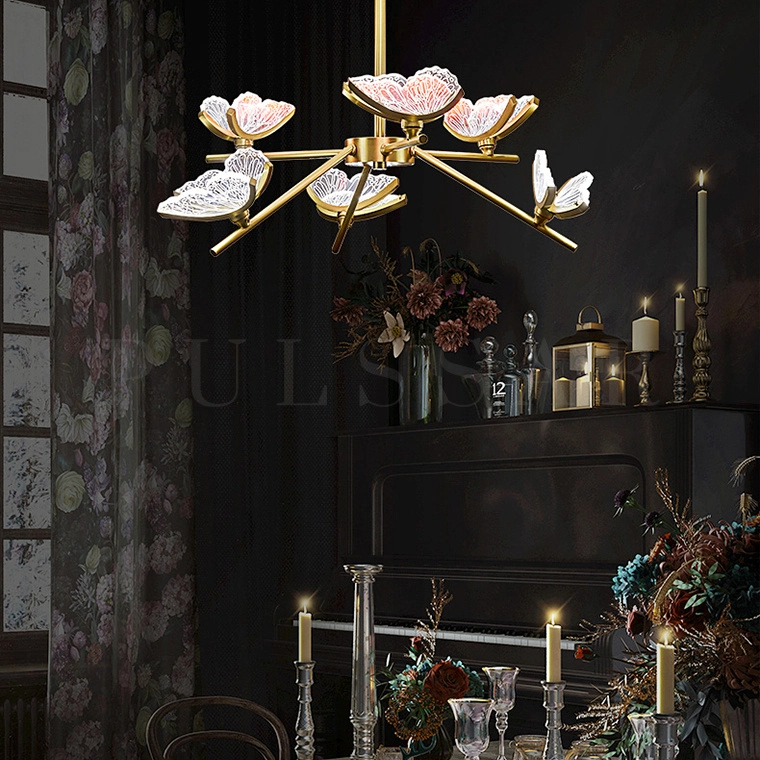 Подвесная люстра PAPILLON ROSA