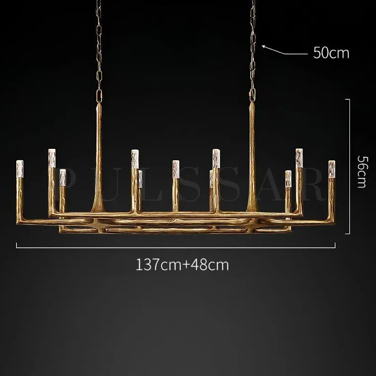 Реечная люстра IDENTITA LUX LONG
