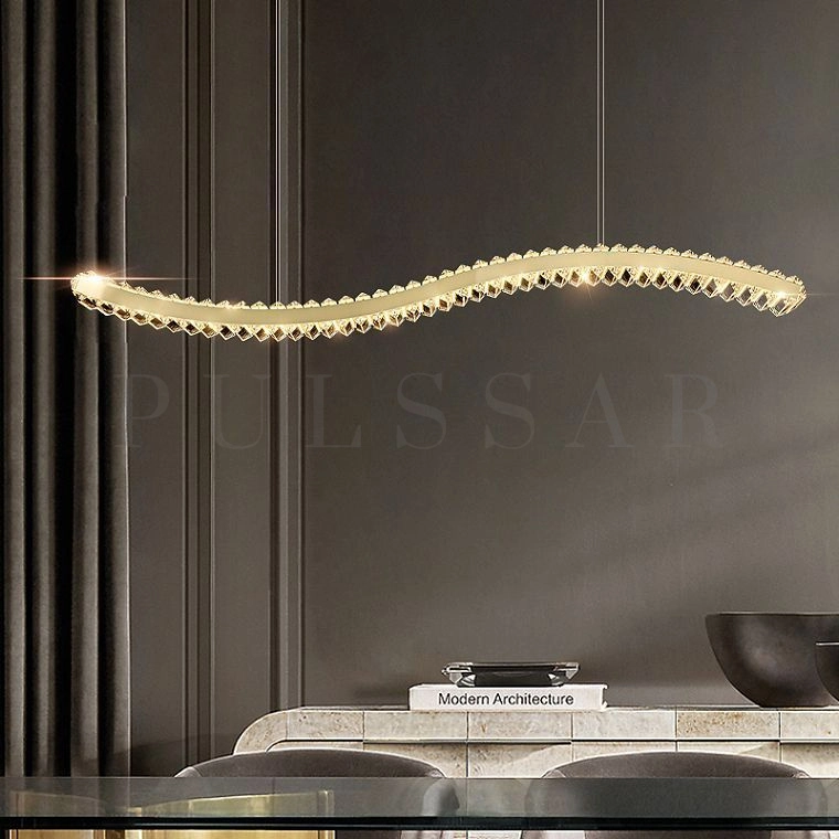 Реечная люстра BERTOLDA W